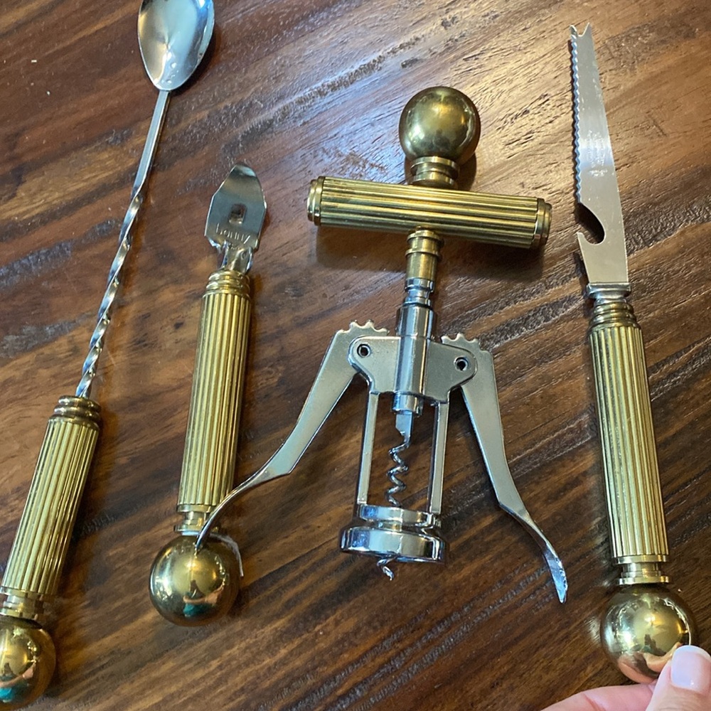 Vintage Bar Tool Set